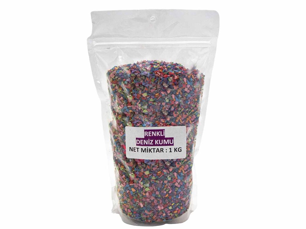 Deniz Kumu Renkli 1 KG - 5