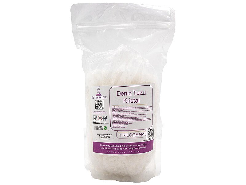 Deniz Tuzu Kristal 1 KG - Kimyacınız