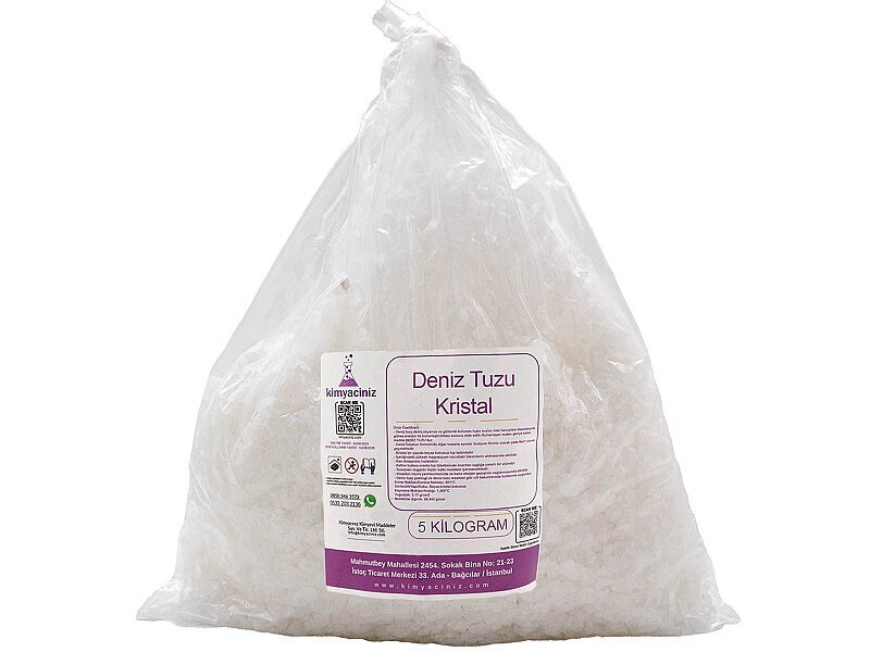 Deniz Tuzu Kristal 5 KG - Kimyacınız