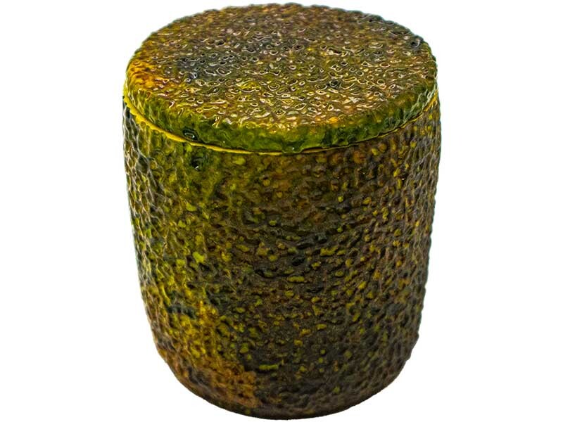 Desenli Kapaklı Silindir Beton Saksı Kalıbı B-101 - 2