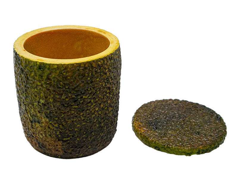 Desenli Kapaklı Silindir Beton Saksı Kalıbı B-101 - 3