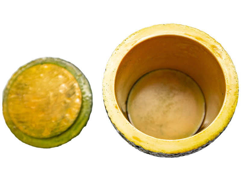 Desenli Kapaklı Silindir Beton Saksı Kalıbı B-101 - 4