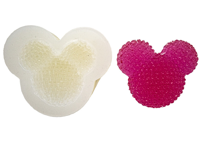 Desenli Mickey Mouse Epoksi Kalıbı EPK-782 - Kimyacınız