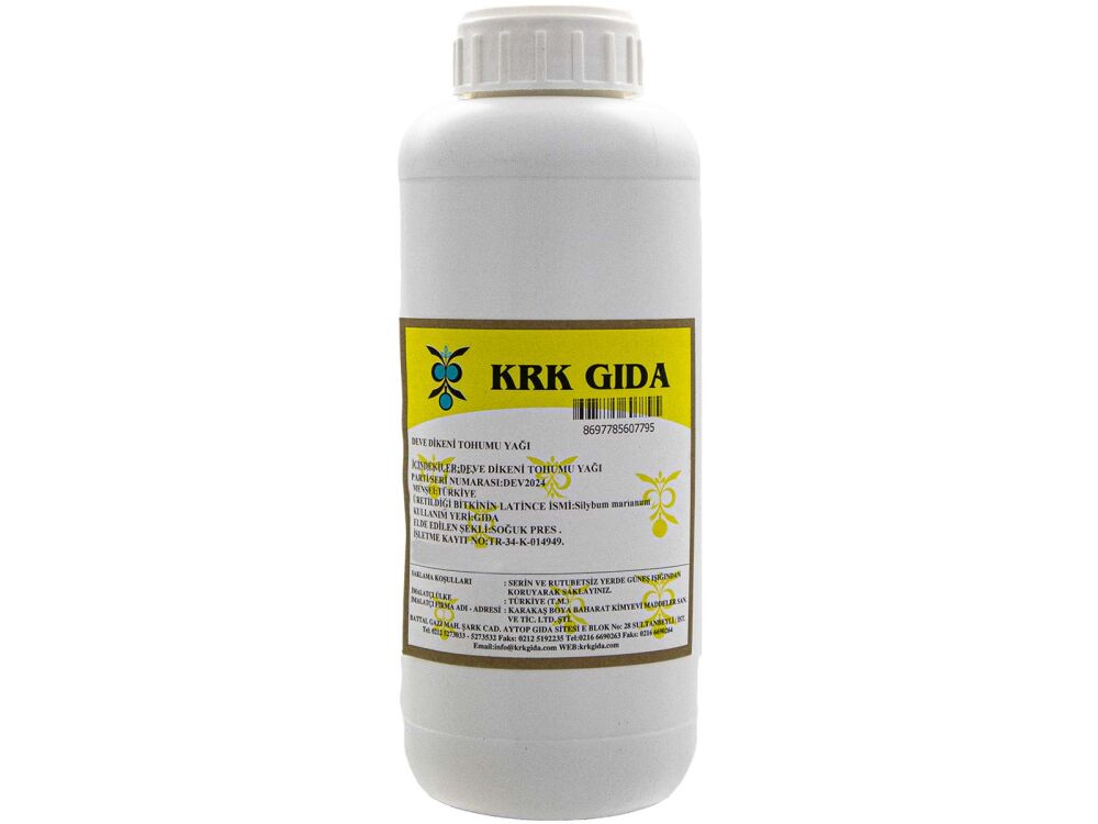 Deve Dikeni Tohumu Yağı 1 KG - 1