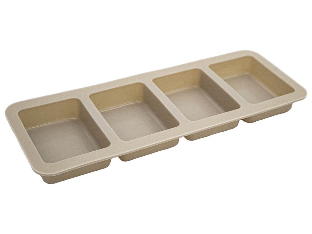 Dikdörtgen 4'lü Silikon Kalıbı KM-792 - 2