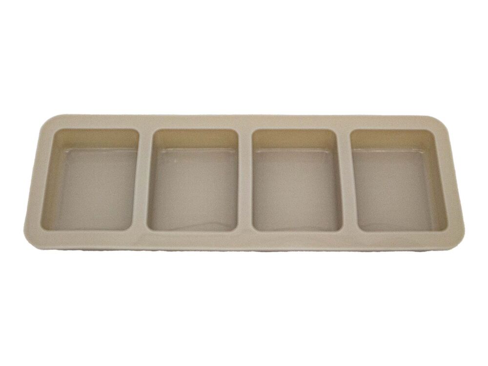 Dikdörtgen 4'lü Silikon Kalıbı KM-792 - 3