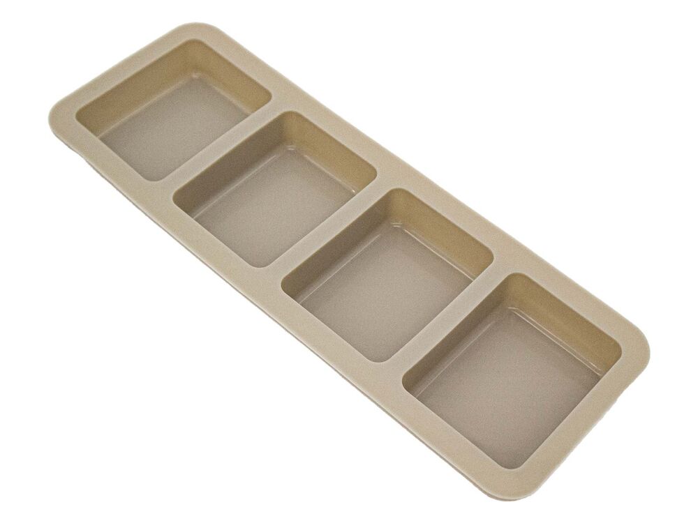 Dikdörtgen 4'lü Silikon Kalıbı KM-792 - 4