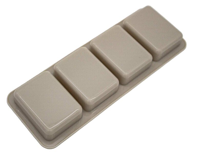 Dikdörtgen 4'lü Silikon Kalıbı KM-792 - 5