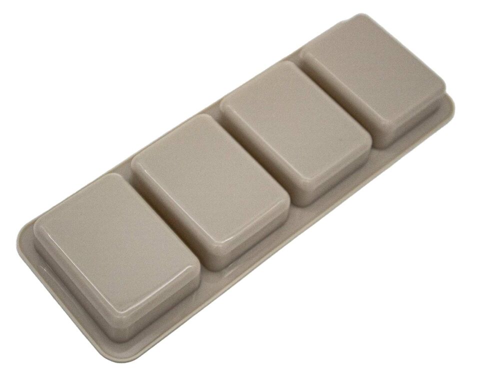 Dikdörtgen 4'lü Silikon Kalıbı KM-792 - 5