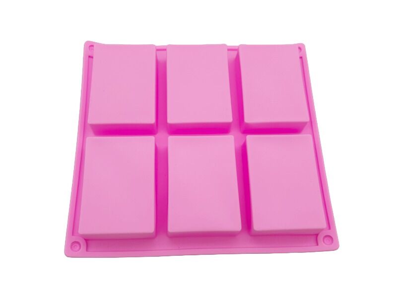 Dikdörtgen 6'lı Sabun Kalıbı SK-03 - 2