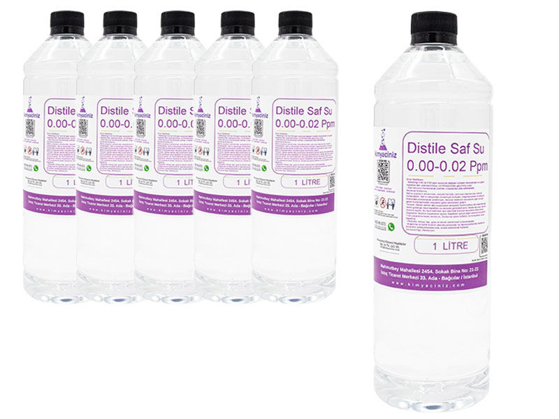 Distile Saf Su 0.00-0.02 Ppm 1 LT 20 Adet - 2