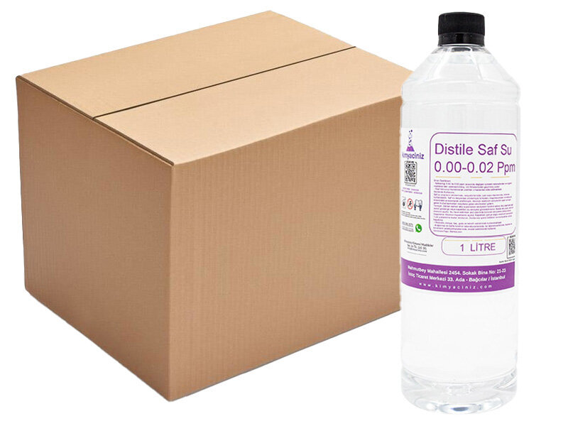 Distile Saf Su 0.00-0.02 Ppm 20 LT - Kimyacınız