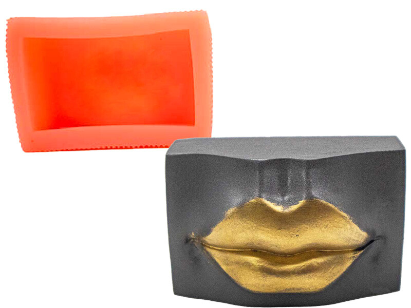 Dudak Silikon Mum Kalıbı M-172 - 1