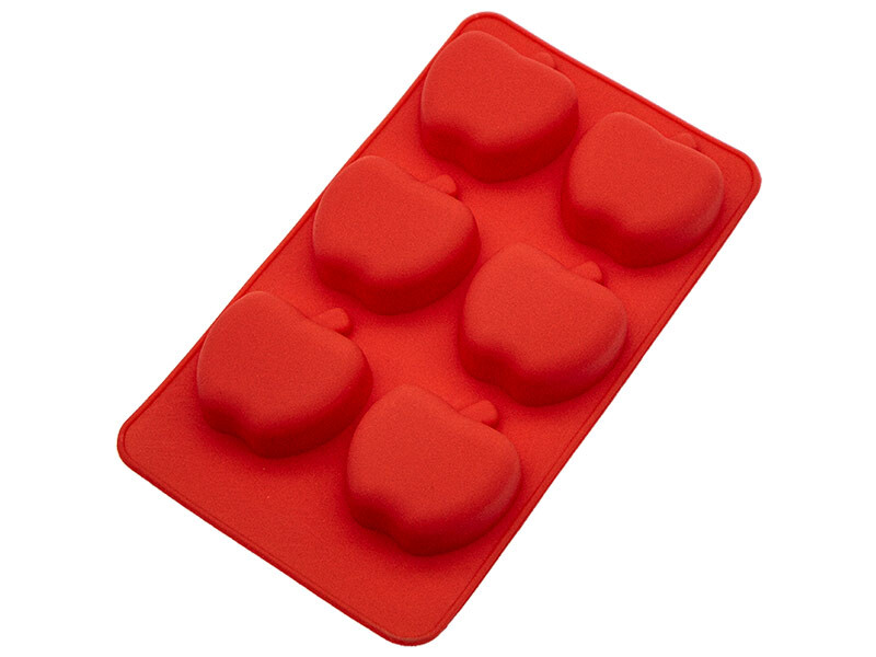 Elma 6'lı Silikon Kalıbı KM-1343 - Kimyacınız