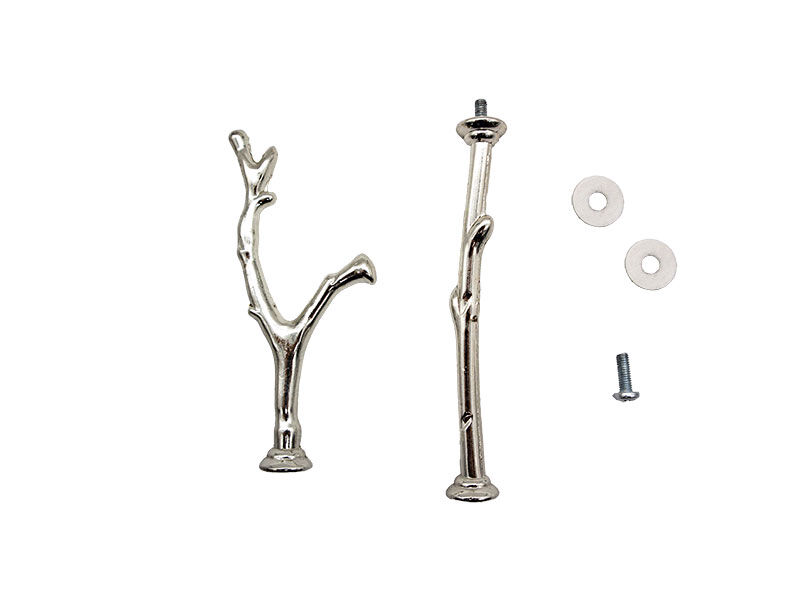 Epoksi Dal Model Kek Standı Demiri Gümüş Renk - 3