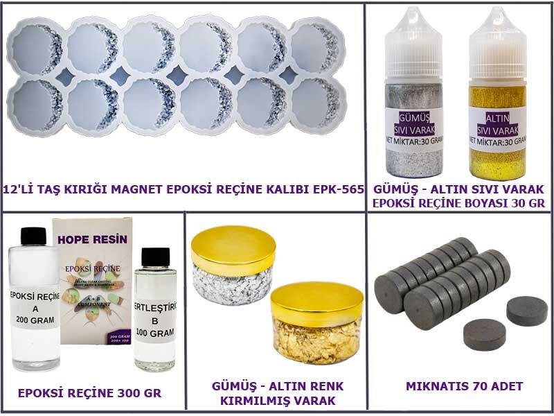 Epoksi Magnet Yapım Seti - 1