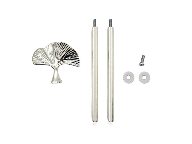 Epoksi Mercan Model Kek Standı Demiri Gümüş Renk - 2