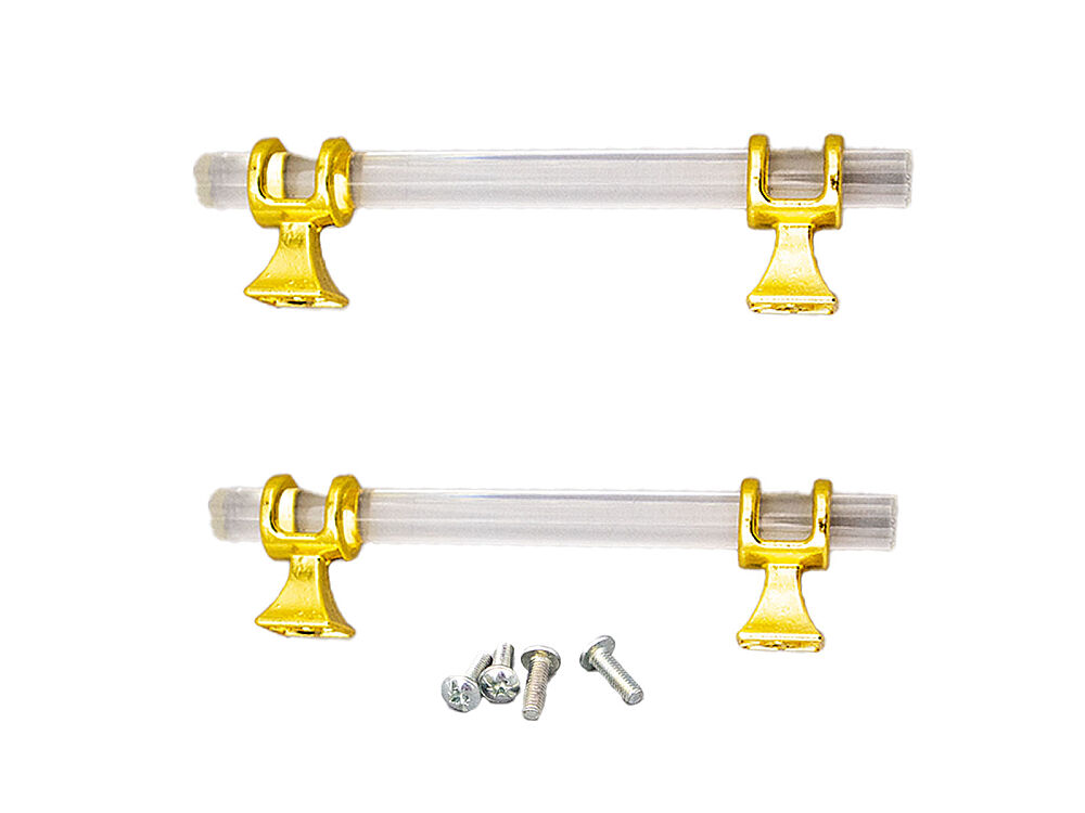 Epoksi Tepsi Gold Renk Akrilik Kulp - 128 MM - 1