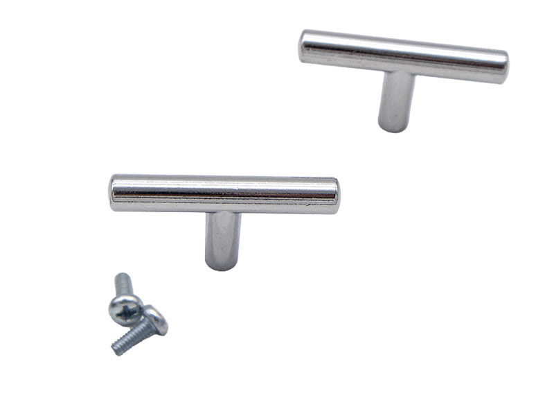 Epoksi Tepsi Gümüş 2'li Düğme Kulp No:1 - 1