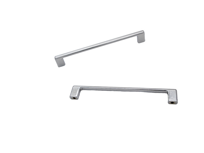 Epoksi Tepsi Gümüş Renk Kulp - 128 mm - 1