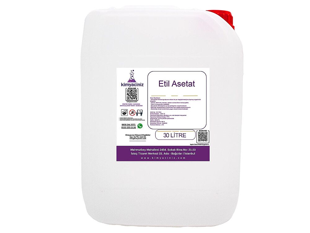 Etil Asetat 30 LT - 1