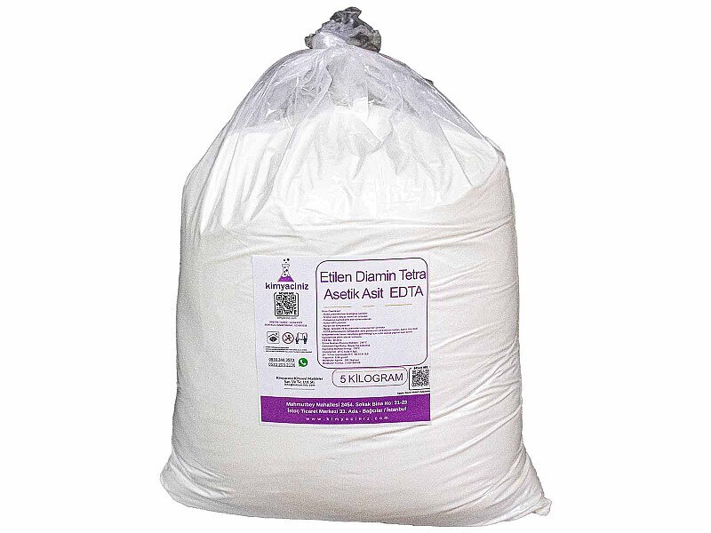 Etilen Diamin Tetra Asetik Asit - EDTA 5 KG - Kimyacınız