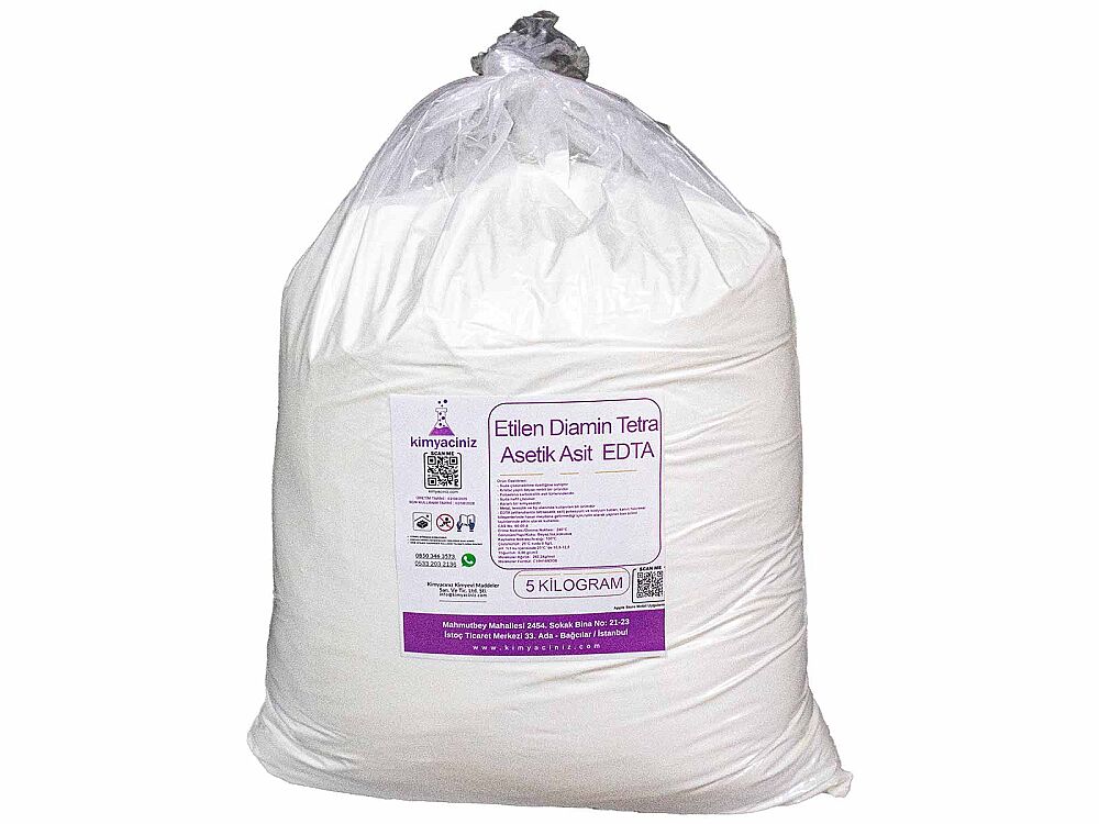 Etilen Diamin Tetra Asetik Asit - EDTA 5 KG - 1
