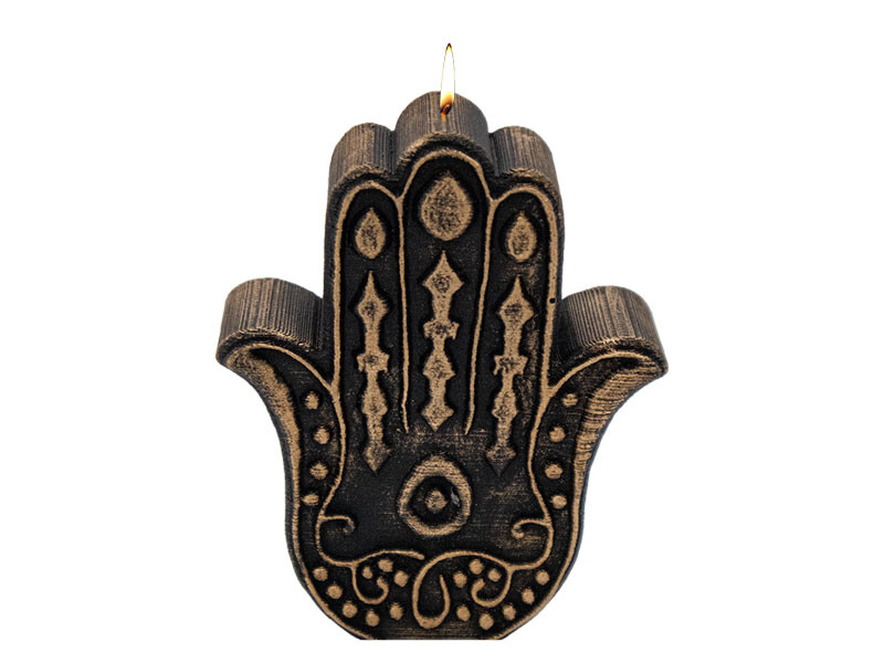 Fatma Ana Eli Silikon Mum Kalıbı M-126 - 9