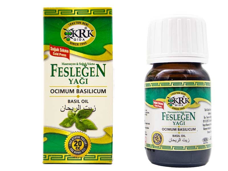 Fesleğen Yağı 20 CC 12 Adet - KRK GIDA