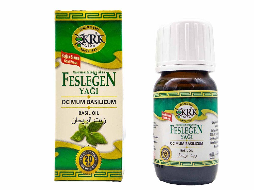 Fesleğen Yağı 20 CC 12 Adet - 2