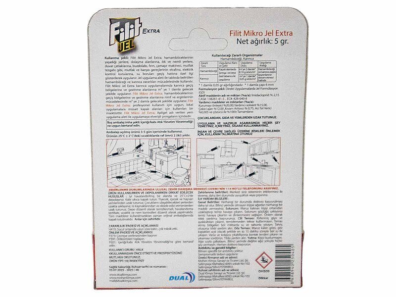 Filit Hamamböceği Jeli 5 GR - 5