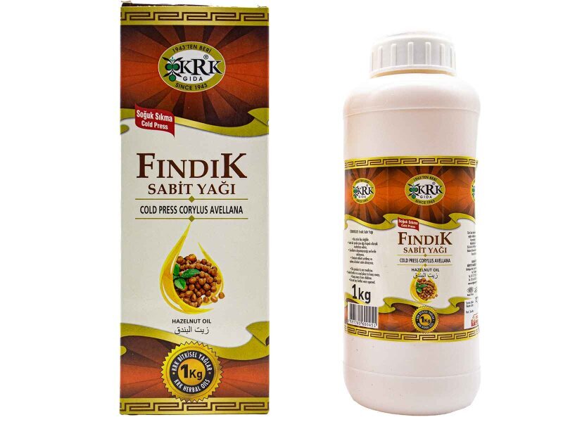 Fındık Sabit Yağı 1 KG - KRK GIDA