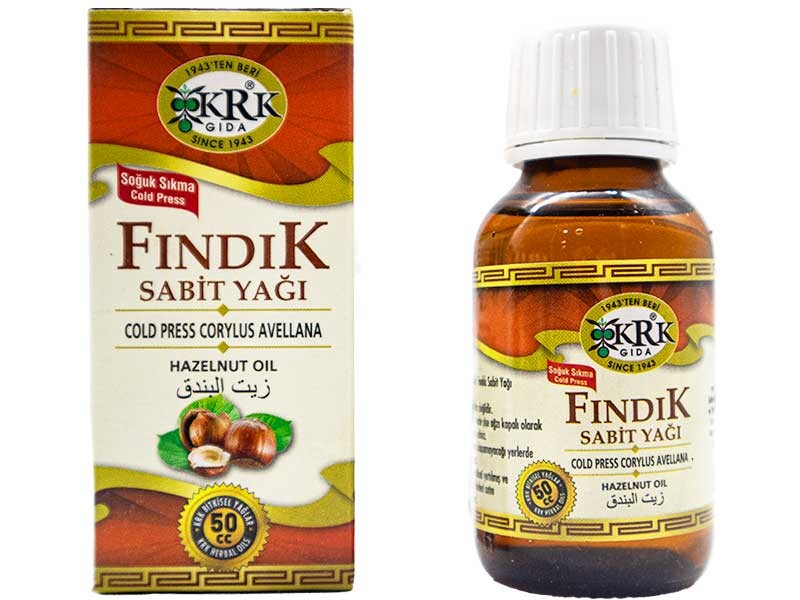 Fındık Sabit Yağı 50 CC 12 Adet - KRK GIDA
