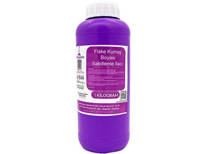 Fiske Kumaş Boyası Sabitleme İlacı 1 KG - Kimyacınız