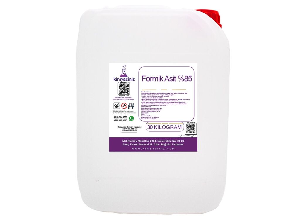 Formik Asit %85 30 KG - 1