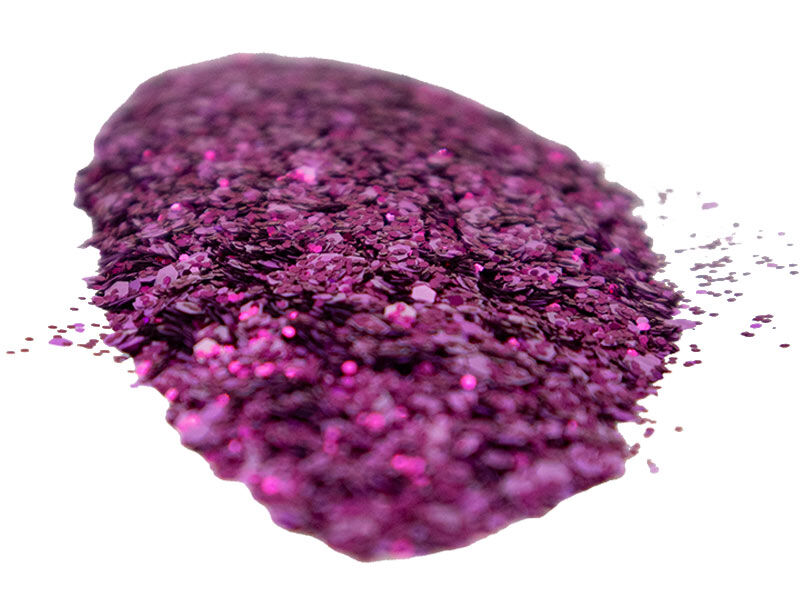Fuşya Glitter Sim Süsleme Aksesuarı 100 GR - 1