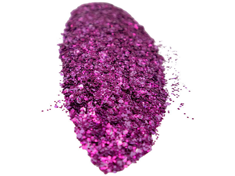 Fuşya Glitter Sim Süsleme Aksesuarı 100 GR - 3