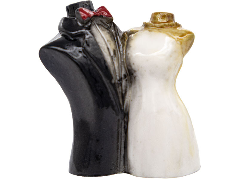 Gelin Damat Silikon Mum Kalıbı M-103 - 2