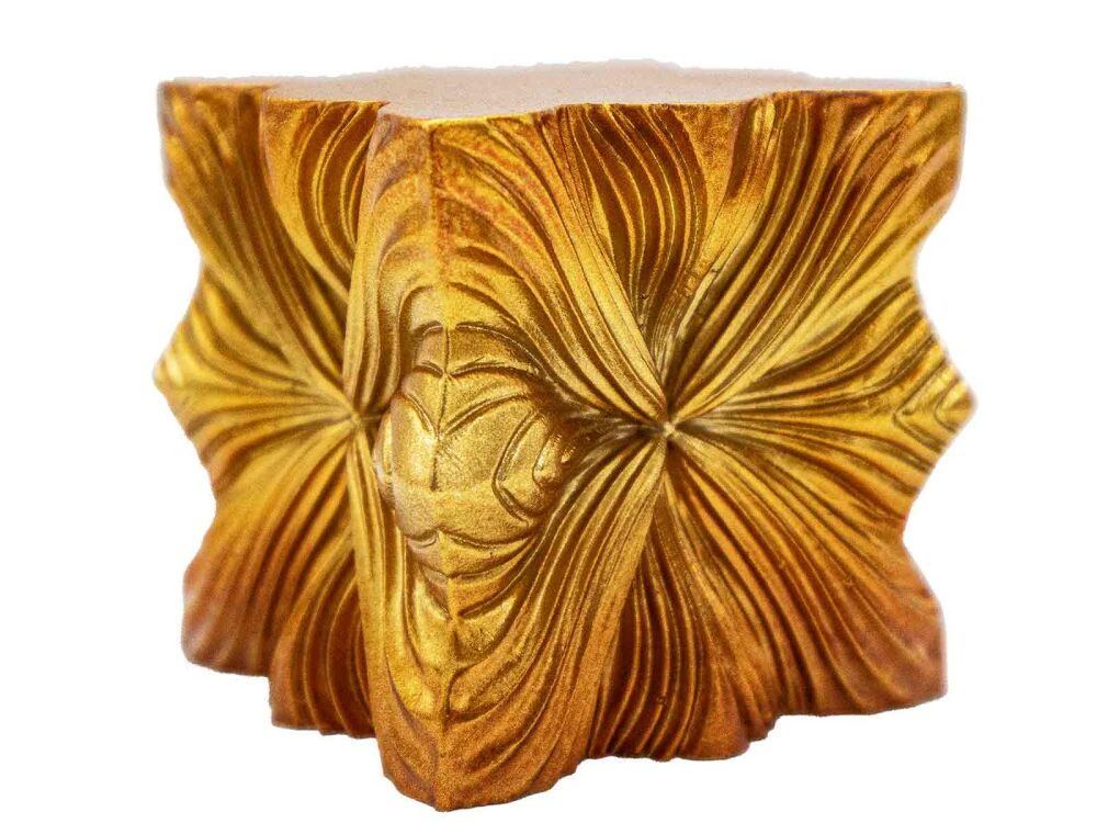 Geometrik Model Silikon Mum Kalıbı M-318 - 2