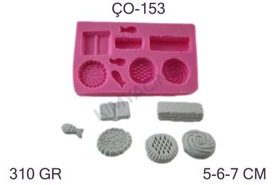 Gofretler Silikon Kalıbı ÇO-153 - 1