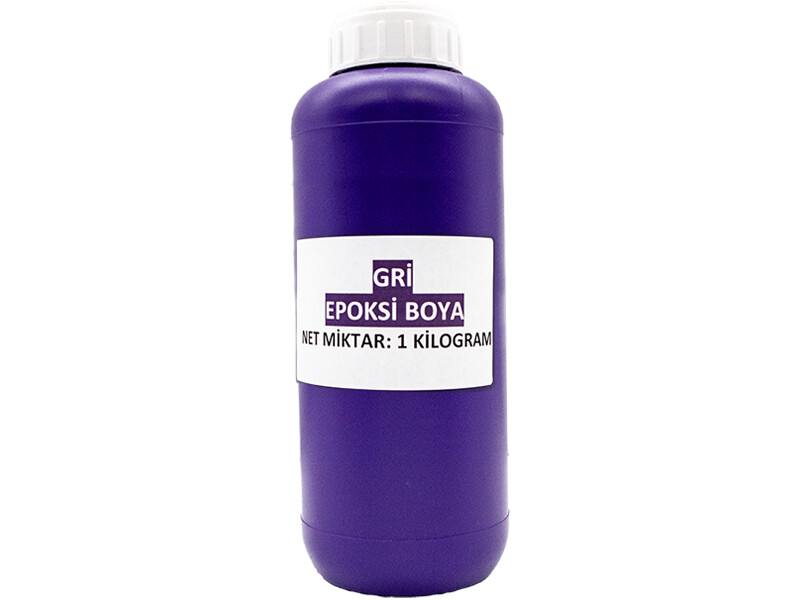 Gri Epoksi Boya 1 KG - Kimyacınız