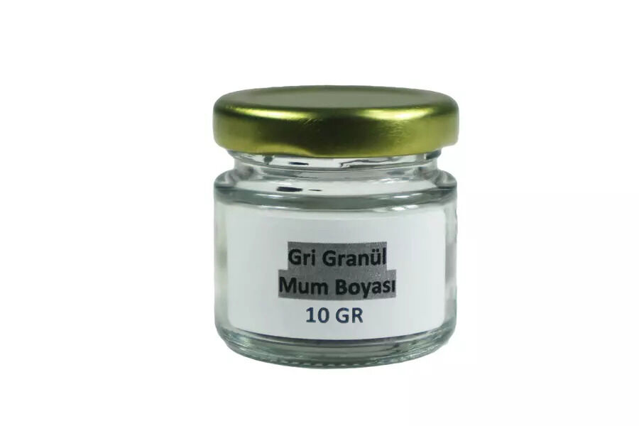 Gri Granül Mum Boyası 10 GR - 1