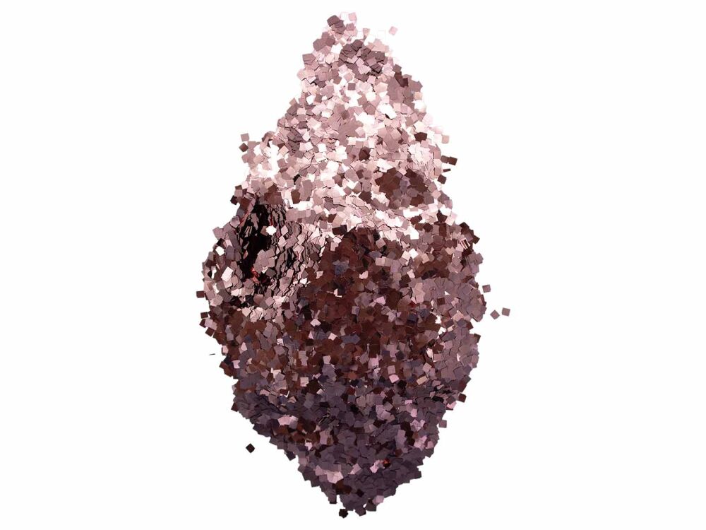 Gül Kurusu Glitter Süsleme Aksesuarı 100 GR - 4