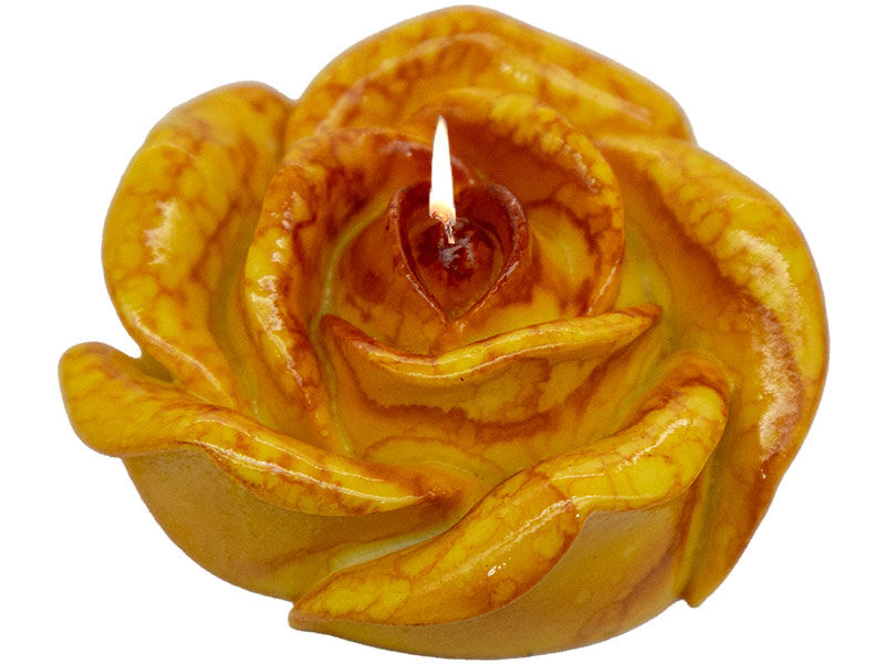 Gül Silikon Mum Kalıbı M-92 - 7