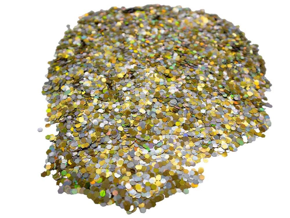Gümüş Altın Glitter Süsleme Aksesuarı 100 GR - 2