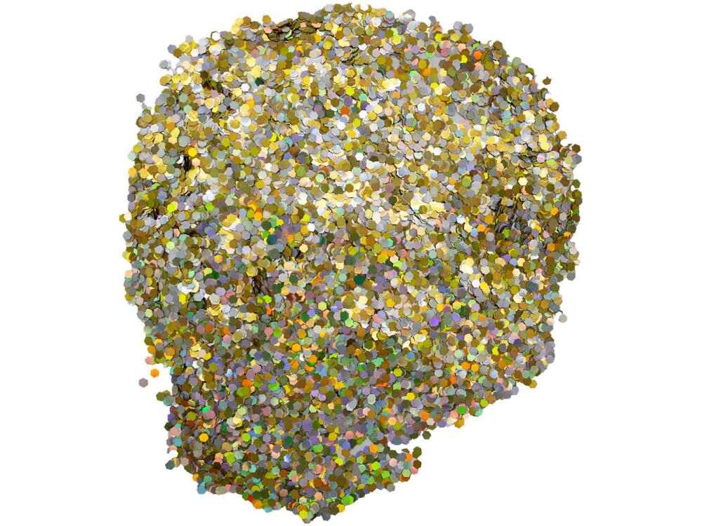 Gümüş Altın Glitter Süsleme Aksesuarı 25 GR - 3