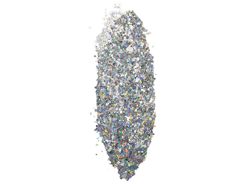 Gümüş Glitter Sim Süsleme Aksesuarı 100 GR - 1