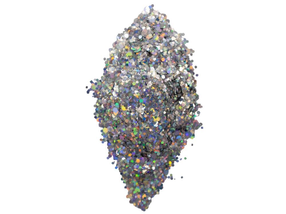 Gümüş Glitter Süsleme Aksesuarı 100 GR - 3