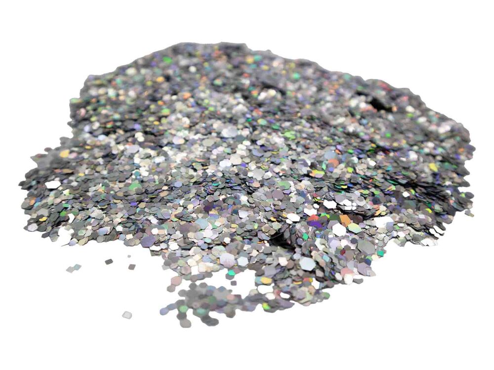 Gümüş Glitter Süsleme Aksesuarı 25 GR - 3