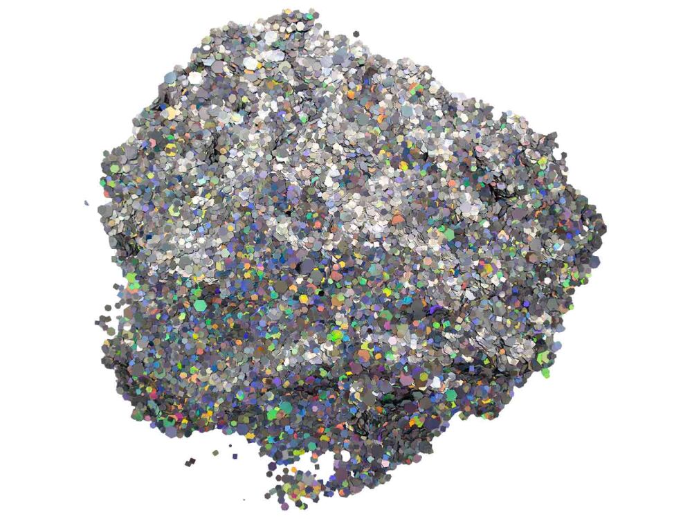 Gümüş Glitter Süsleme Aksesuarı 25 GR - 4